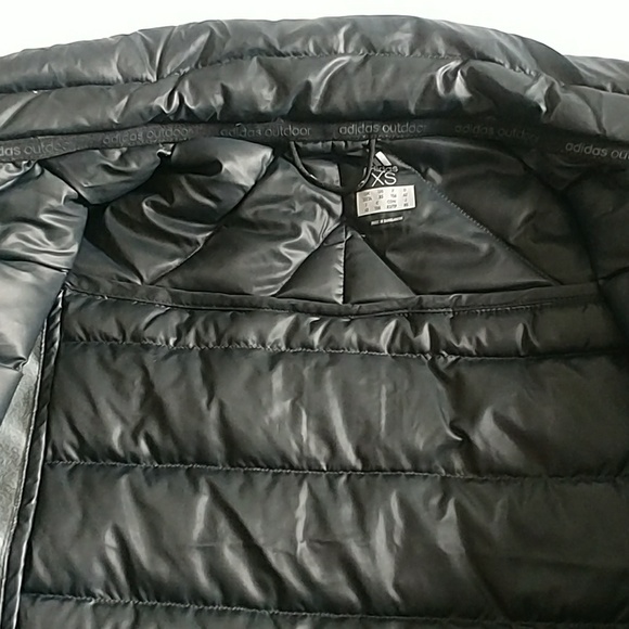 Adidas Womens Alpherr Real Down Jacket - Picture 3 of 4